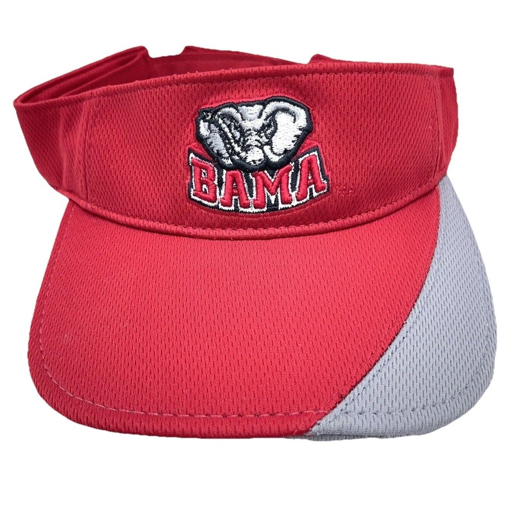 Alabama Crimson Tide Hat Cap Sun Visor Strap Back‎ Red Golf Adjustable Adult
